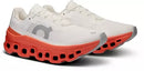On Cloudmonster White Flame Women's 6
