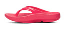 Oofos OOlala Sandal Neon Berry Women's 5