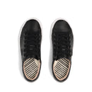 Taos Plim Soul Lux Black White Leather Women's  5