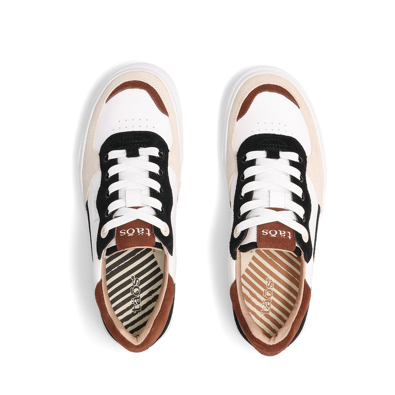 Taos Pop Soul Sneaker Black Brown Women's 5