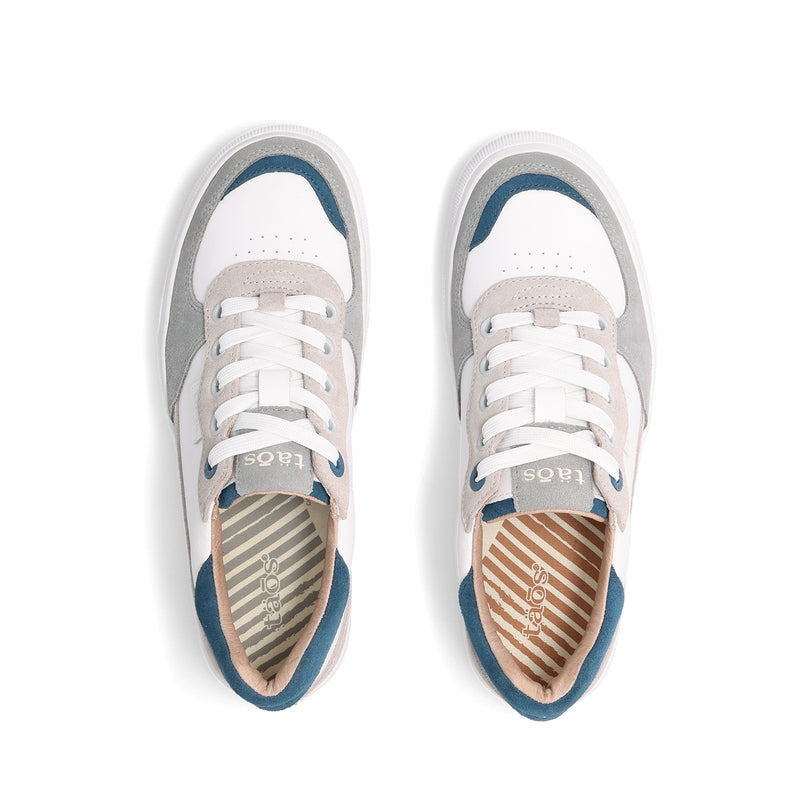 Taos Pop Soul Sneaker Grey Petrol Blue Women's 5