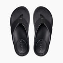 Reef Cushion Bonzer Black Gum Sandal Men's 4