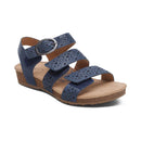 Aetrex Lilly Adjustable Quarter Strap Sandal Women's  2
