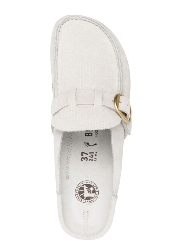 Birkenstock Buckley Corduroy Antique White Women's