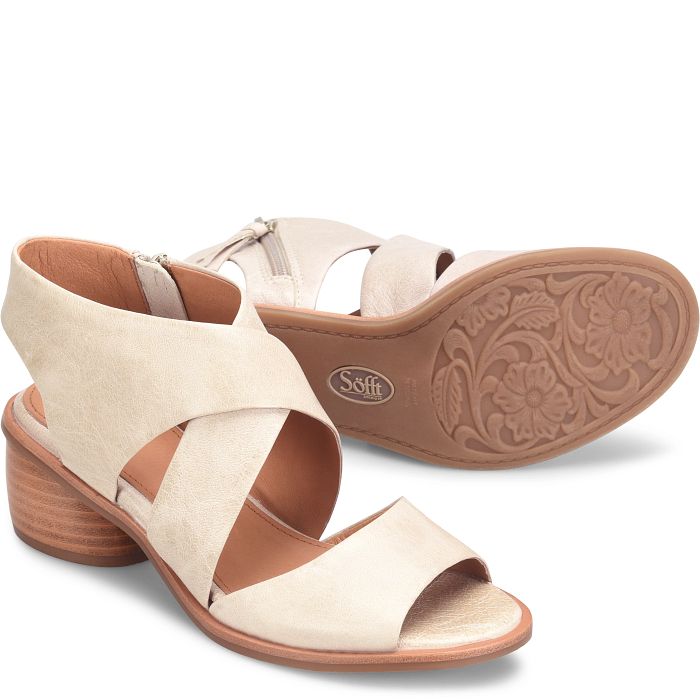 Sofft Camille Tapioca Grey Women's Sandal 2