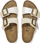 Birkenstock Sydney Luxe Buckle Graceful Pearl White Narrow 2