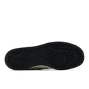 Black sole of a shoe on a white background