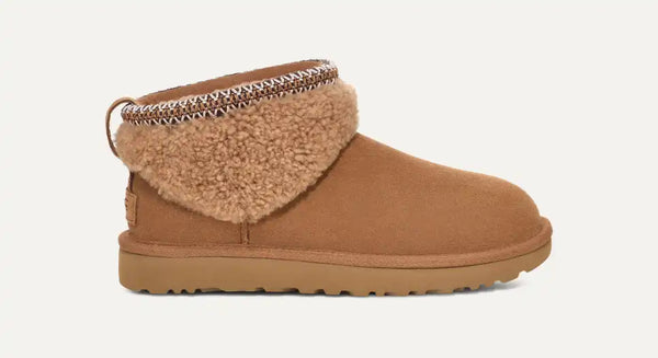 UGG Classic Ultra Mini Maxi Curly Chestnut Women's 1