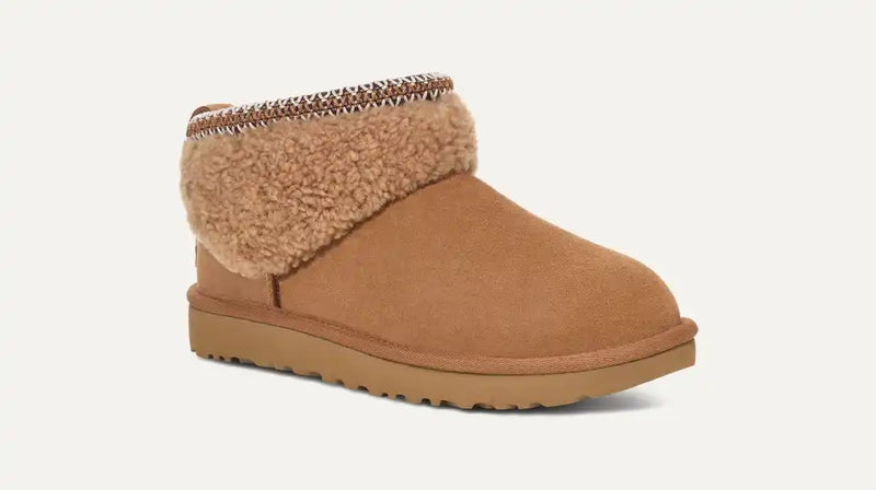 UGG Classic Ultra Mini Maxi Curly Chestnut Women's 2