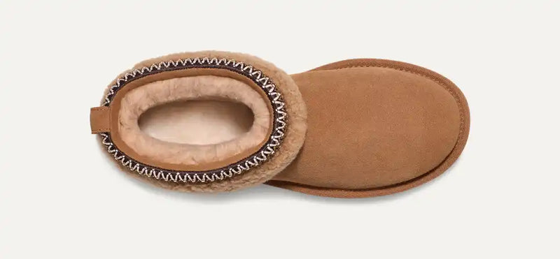 UGG Classic Ultra Mini Maxi Curly Chestnut Women's 5