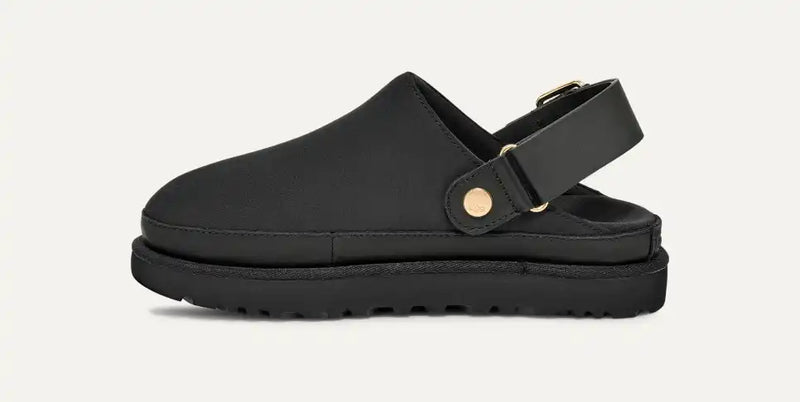 UGG Goldenstar Villa Clog Black Women's 3
