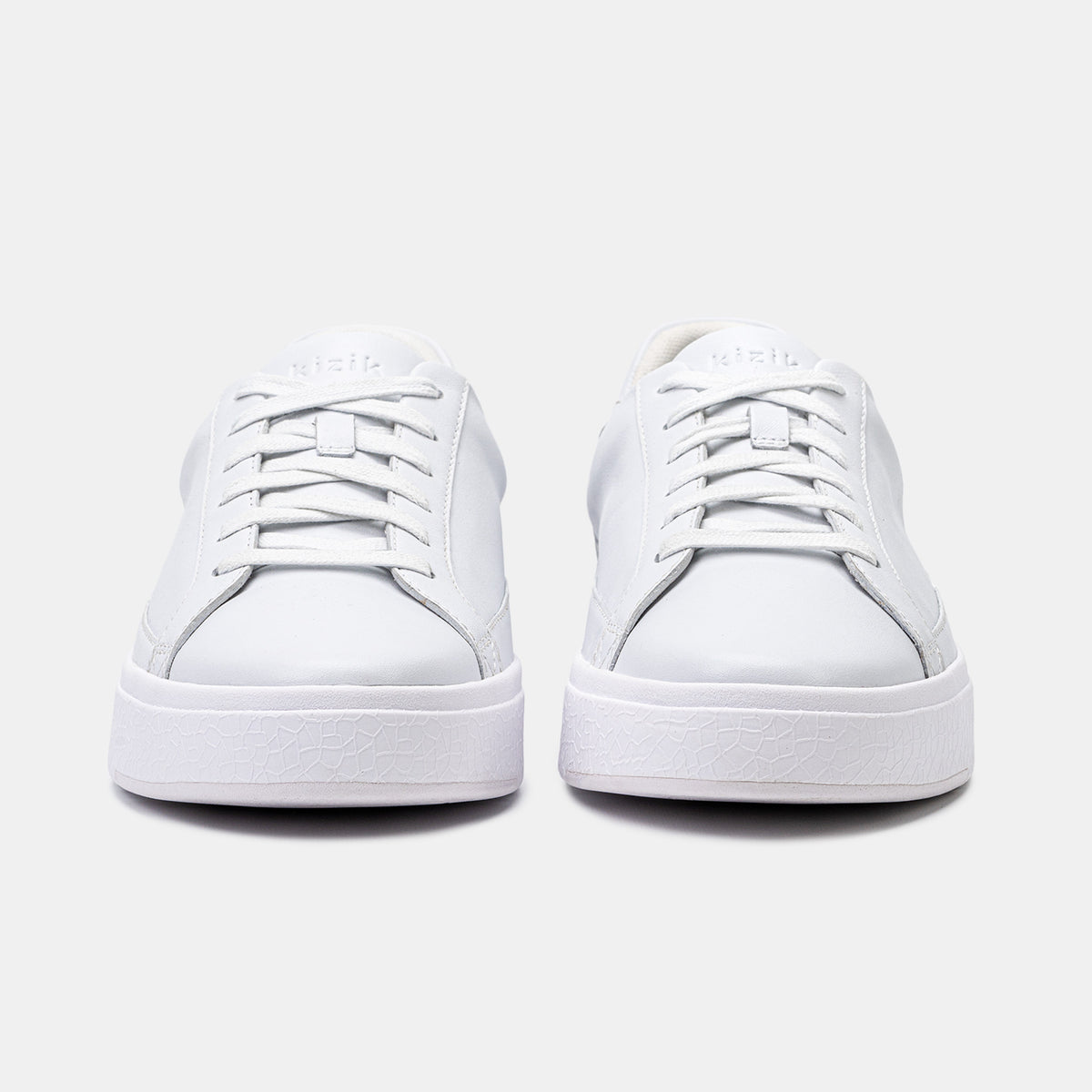 Kizik Vegas Bright White Athletic Sneaker Slip On Mens 9 Womens 10.5 Wide Vegas_Ivory_White_Outsole_2048  main image 3