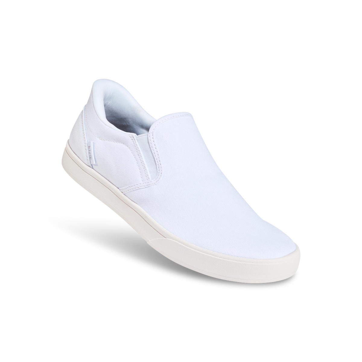 Kizik Mens Red Venice Red/White Slip‎ On Shoes Hands-free Size 12 Venice_White_Primary_Profile-  main image 3