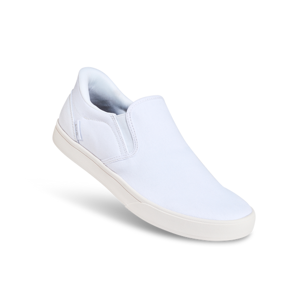 Kizik Venice White Hands Free Slip on 