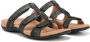 Vionic Amber Black Metallic Women's Slide 4