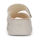 Vionic Uptown Sunset Wedge Sandal Ivory Nubuck Women's 5