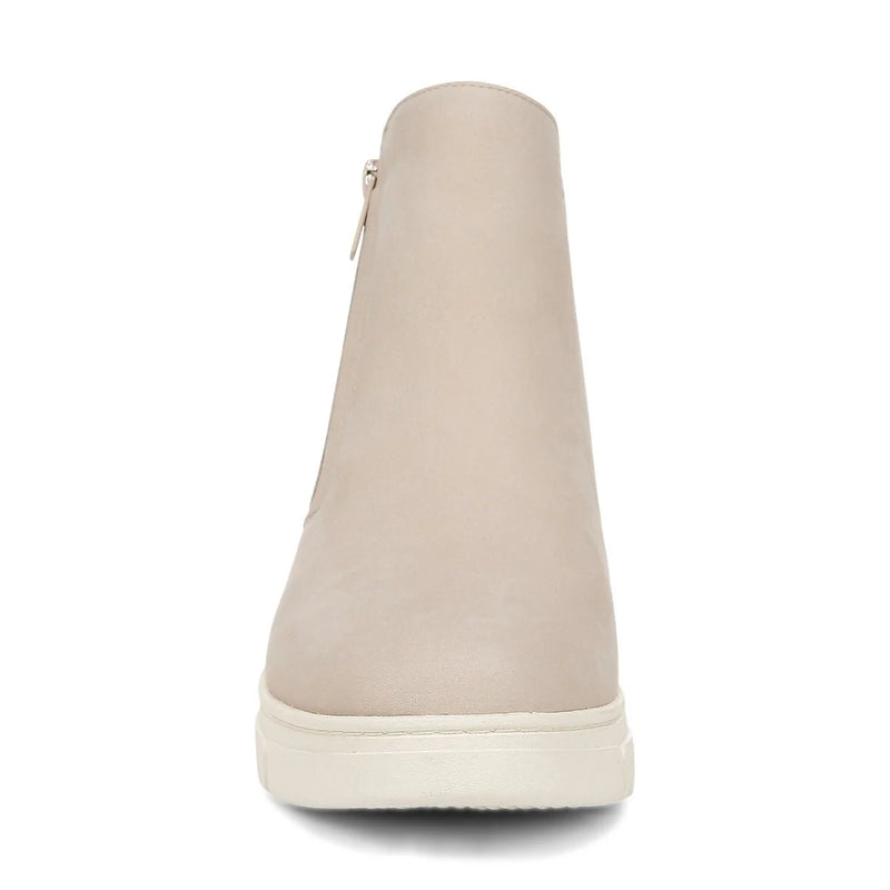 Vionic Sude Boot Vionic Uptown Sur Ankle Boot Oatmeal Suede Women's