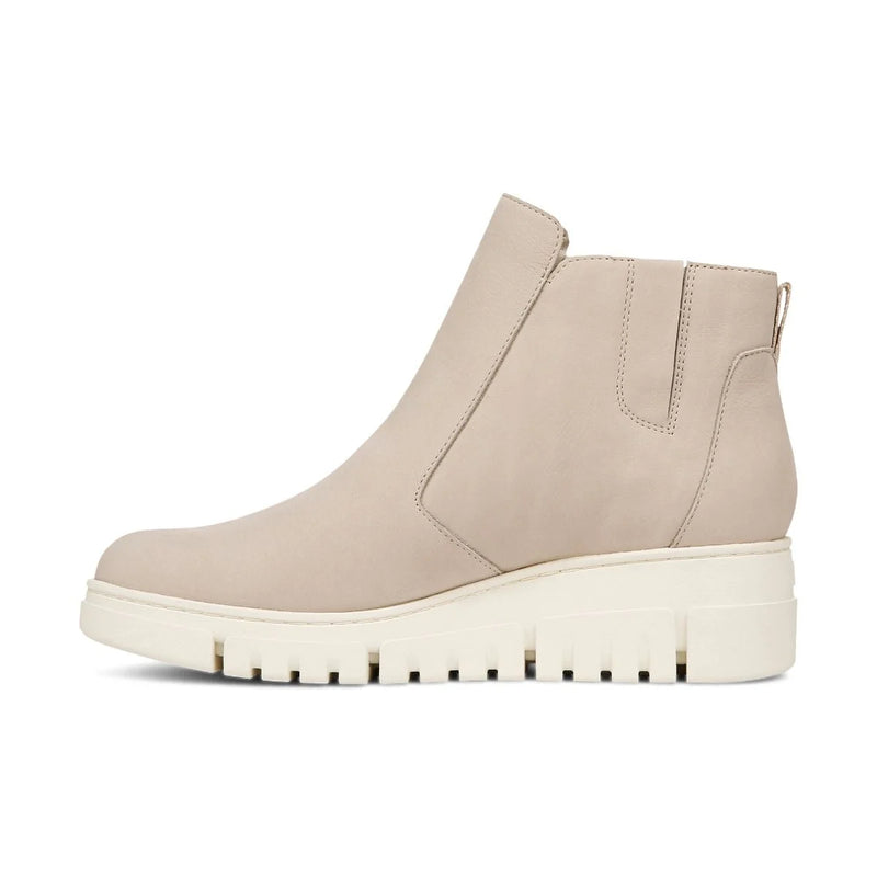 Vionic Sude Boot Vionic Uptown Sur Ankle Boot Oatmeal Suede Women's
