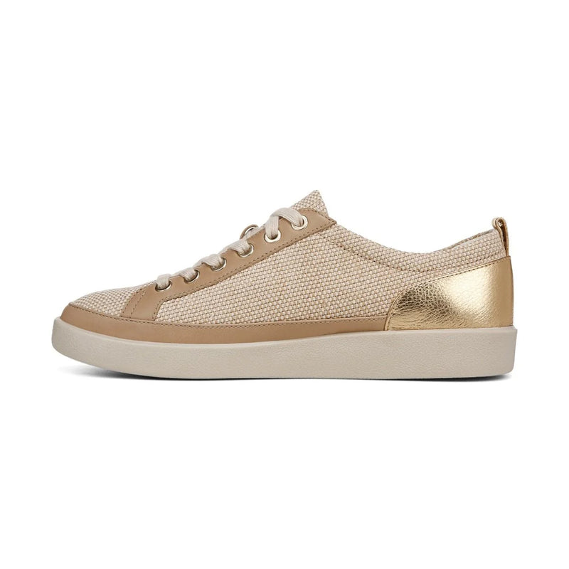 Vionic Winny Sneaker Natural Linen Canvas Women's 3