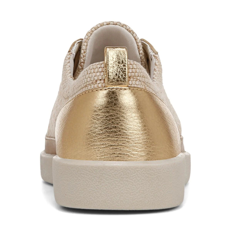 Vionic Winny Sneaker Natural Linen Canvas Women's 4