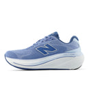 Blue running shoe with New Balance logo on a white background