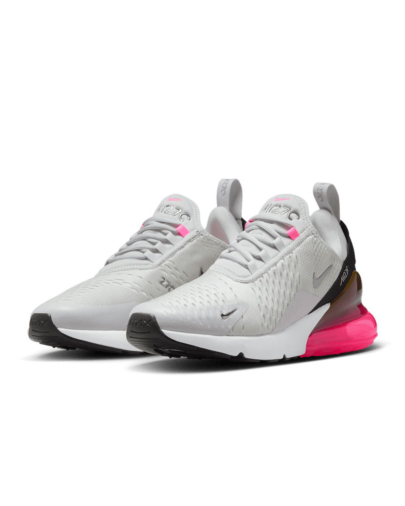 Nike Air Max 270 Photon Dust metallic Silver Hyper Pink Women's