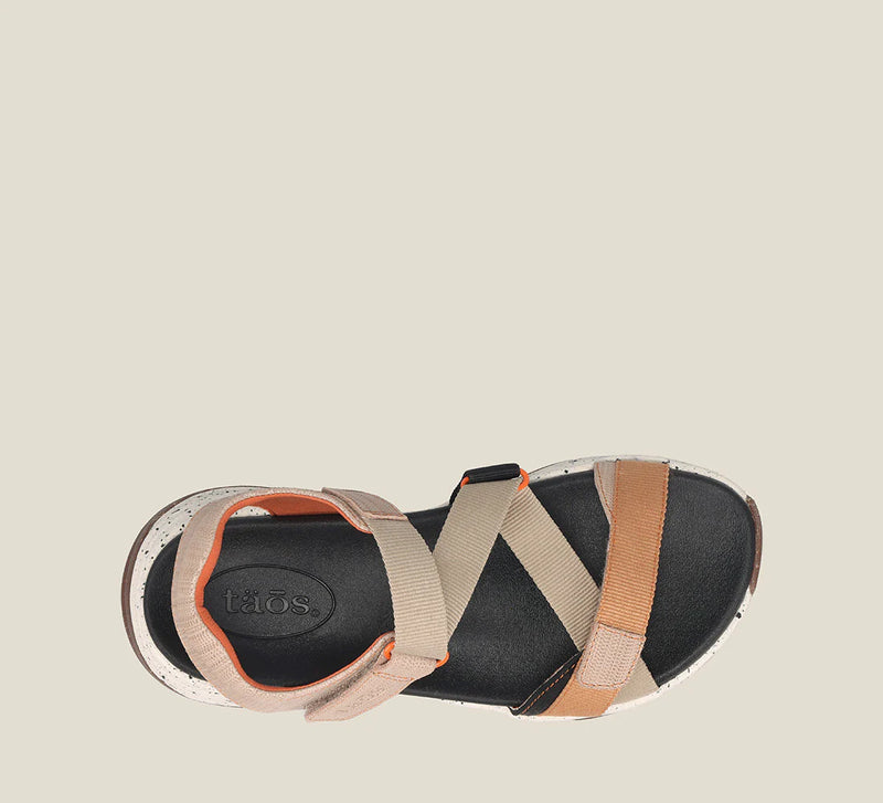 Taos Super Z Sport Sandal Tan Multi Women's 1