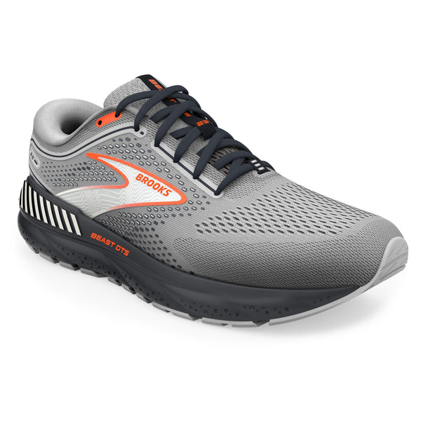 Brooks Beast GTS 23 Grey Scarlet Ebony Men's