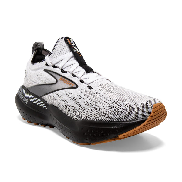 Brooks Glycerin StealthFit GTS 21 White Grey Black Mens