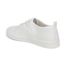 White sneaker on a white background
