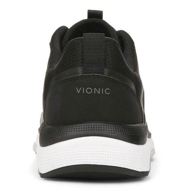Vionic Walk Strider Walking Shoe Black Charcoal Women's