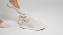 Kizik Lima White Creme Hands Free Slip on Sneaker 1