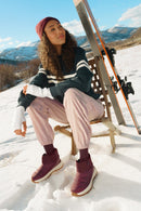 Kizik Juno 2 Low Boot Mauve Wine Women's  9