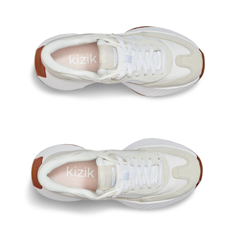 Kizik Monaco White Moonbeam Women's