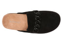 Vionic Georgie Mule Black Suede Women's