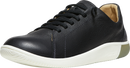 Keen KNX Leather Sneaker Black White Women's 1