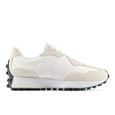 White and beige sneaker on a white background