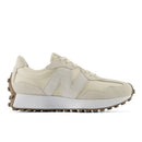 Beige sneaker with white sole on a white background
