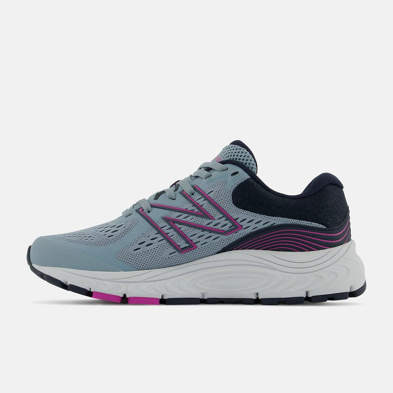New Balance 840v5 Cyclone with eclipse and magenta pop Women's 1