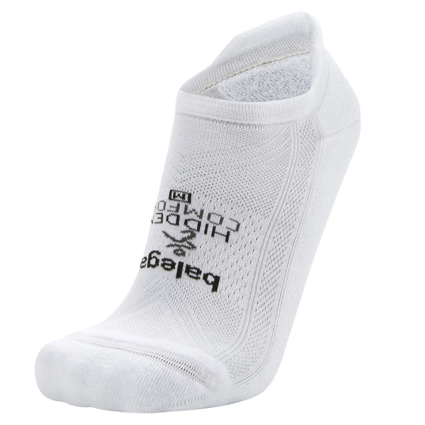 Balega Hidden Comfort No Show Tab White Socks