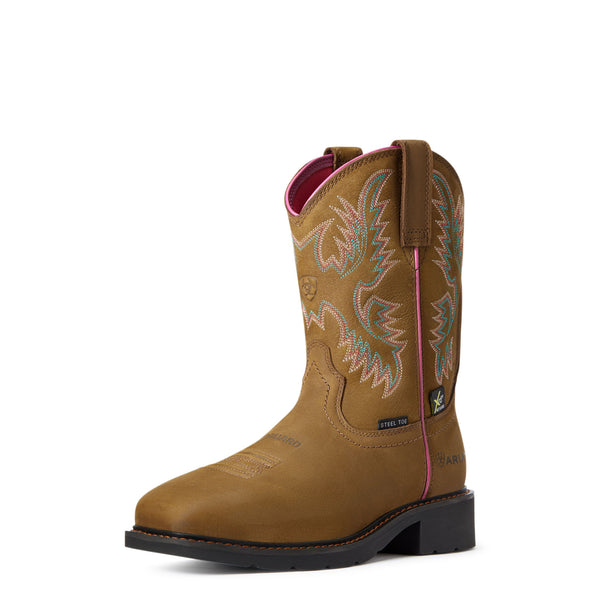 Womens steel toe boots ariat best sale