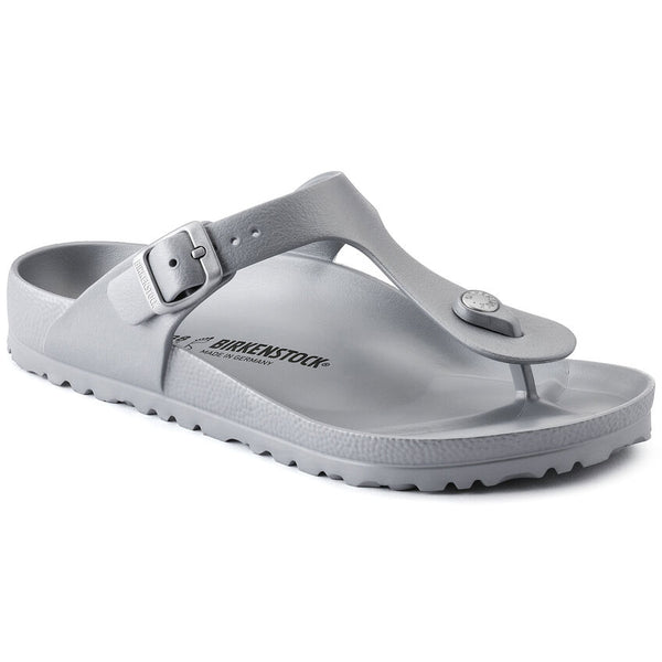 Birkenstock Gizeh EVA Sandal Metallic Silver Women's