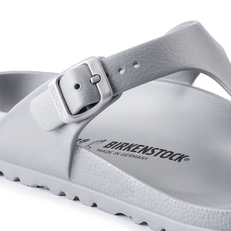 Birkenstock Gizeh EVA Sandal Metallic Silver Women's