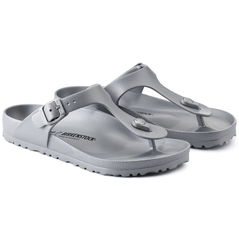 Birkenstock Gizeh EVA Sandal Metallic Silver Women's