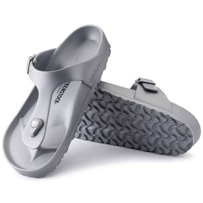 Birkenstock Gizeh EVA Sandal Metallic Silver Women's