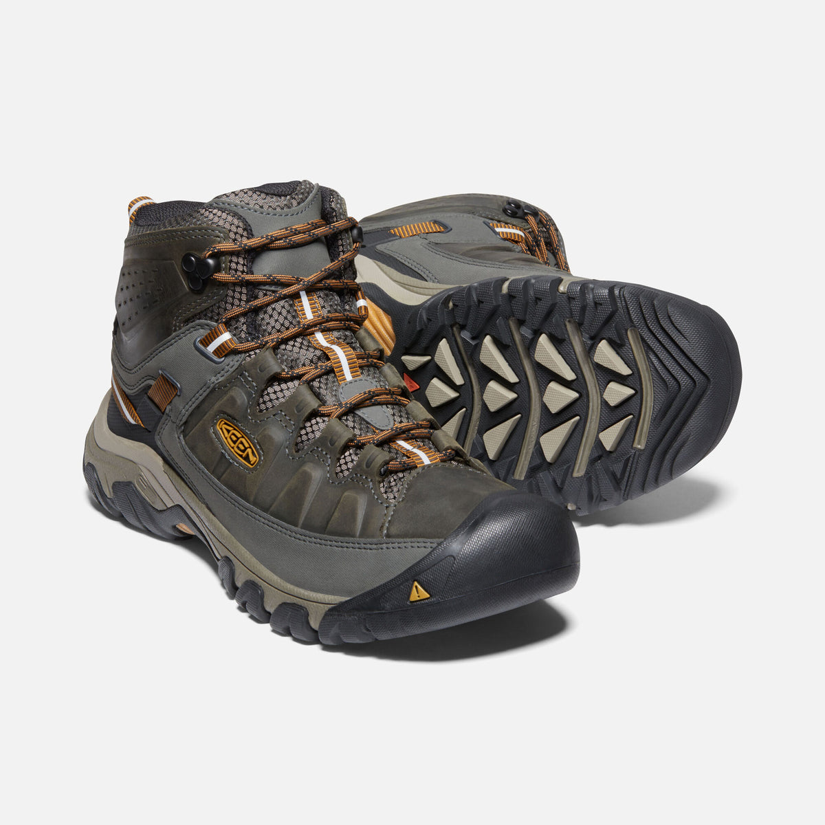 Keen Men\'s Targhee III Waterproof Mid Hiking Boots Camping olive size 11 wide Amazon.com: KEEN Men main image 2