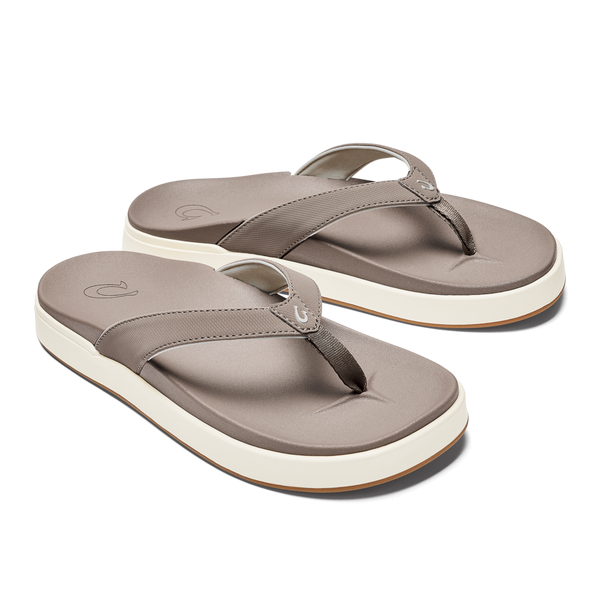 OLUKAI FOOTWEAR Olukai Women's Nu'A Pi'O Warm Taupe