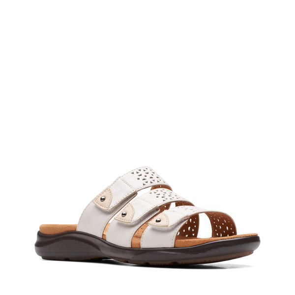 Clarks Kitly Walk Sandal White Women's