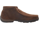 Twisted X Men's Steel Toe Chukka Driving Moc Saddle Brown