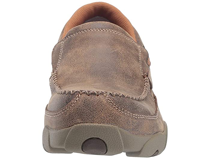 Twisted X Men's Comp Toe Slip-On Driving Moc Bomber Brown